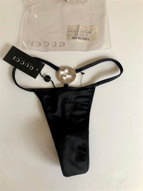 gucci women underwear|Gucci g string.